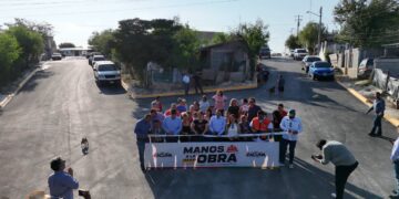 Nueva entrega de pavimentación beneficia a familias de colonia Evaristo Pérez Arreola