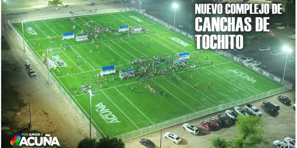 Más espacios deportivos en Acuña