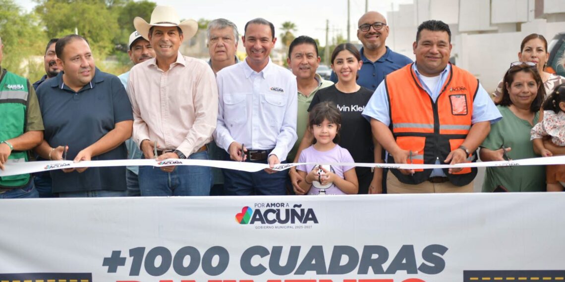 Avanza Acuña con rehabilitación de sus avenidas