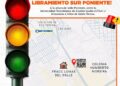 Nuevo punto de semaforización en Libramiento Sur Poniente