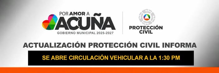 Se abrirá circulación de crucero en libramientos José de las Fuentes Rdz y Emilio Mendoza Cisneros