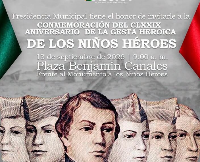 Honremos juntos a Los Niños Héroes