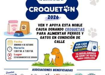 Acuña convoca a campaña «Croquetón 2026»