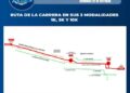 Por celebración de Carrera de la Amistad y del Agua, serán cerradas algunas vialidades este domingo 25 de octubre